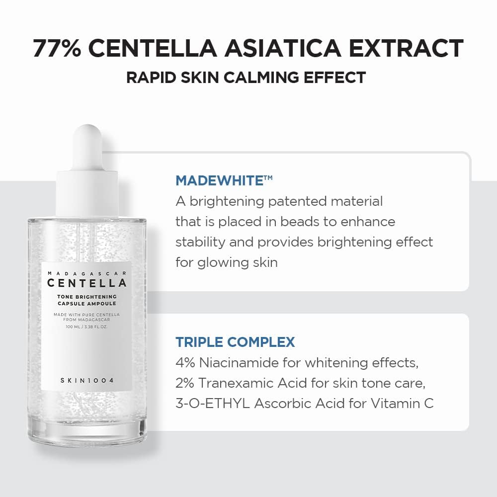 SKIN1004 MEDAGASCAR CENTELLA Tone-Brightening Capsule Ampoule 100ml