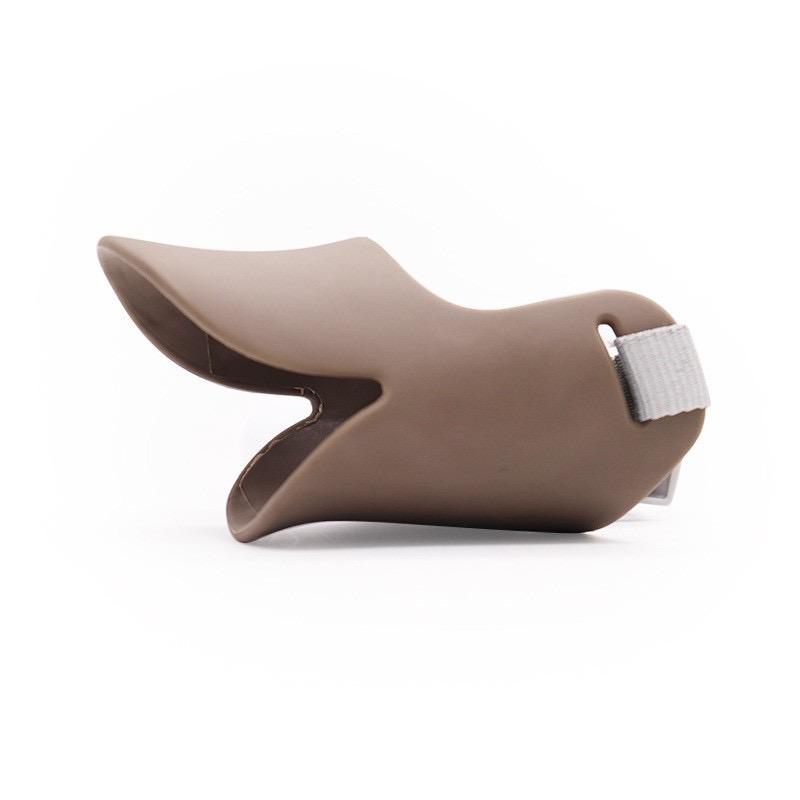 

Dogf Bite Duck Mouth Shape Dog Patch Cover Силиконовый противоукусный намордник для домашних животных, милый моющийся чехол для утиного носа S
