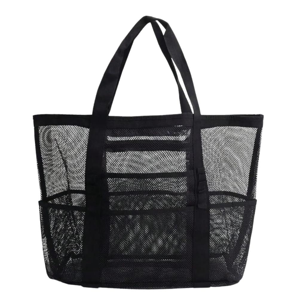 Mesh Pool Bag Beach Bag Laundry Sauna Bag Gym Tote