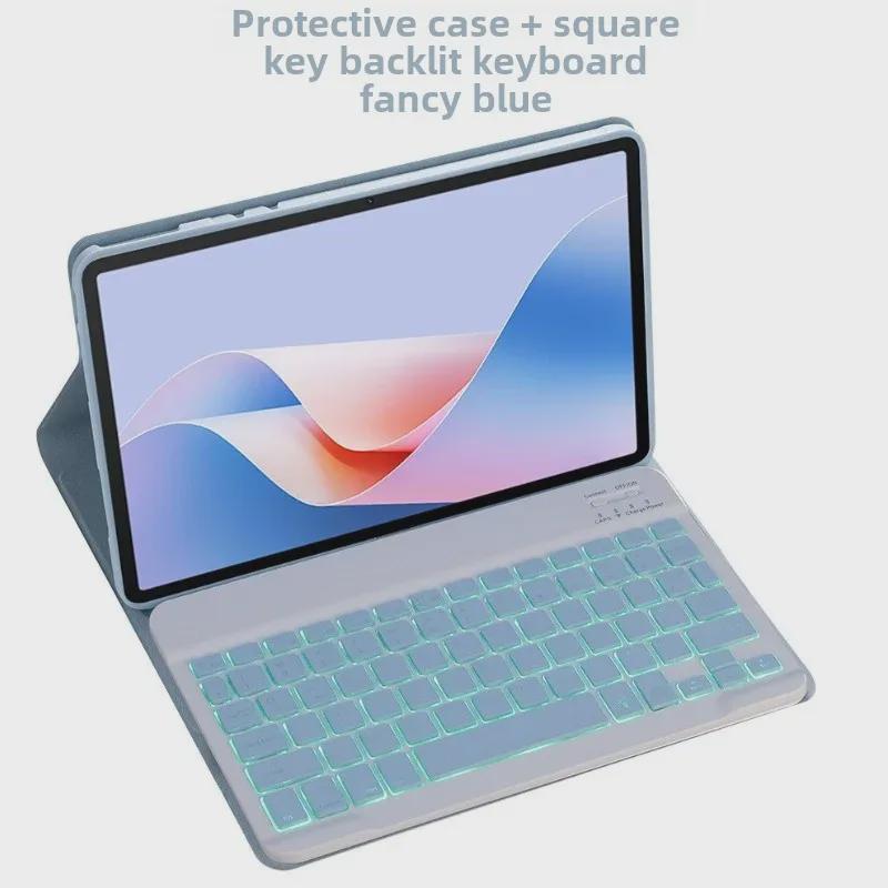 Lenovo Tab M10 3. Gen Schutzhülle mit Bluetooth-Tastatur - 2022 Modell (10,1 Zoll)