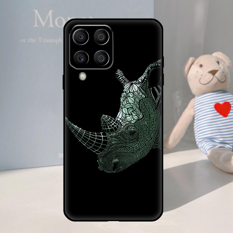 Rough Rhinoceros Rhino Beast For Samsung Galaxy M55 M15 M35 M14 M34 M54 M11 M21 M31 M13 M33 M53 M12 M32 M52 M06 M16 Case