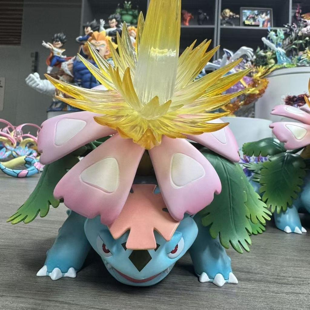 In stock Pokemon Anime Figure Venusaur Action Figure Model Statue Doll Collection Desk Decoration Toys Kids Birthday Gifts