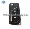 Compatible Toyota 3+1 Button Folding Remote Key, 433 MHz Frequency (No Chip)