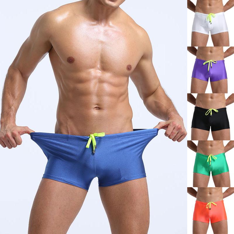 

Мужские облегающие шорты Maillot De Bain Homme, купальники, пляжные шорты, плавки, брюки, плавки