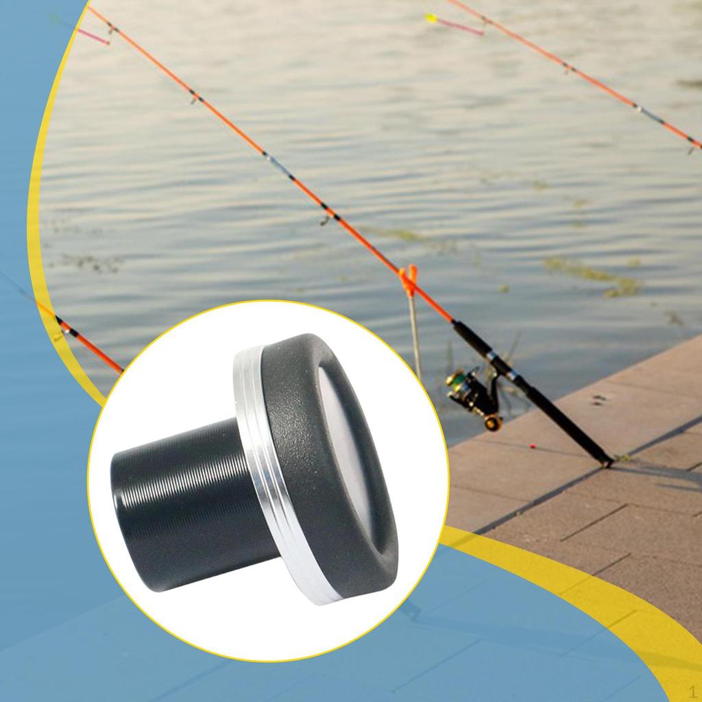 Fishing Pole Butt Cap Easy to Install Stylish DIY Outdoor Sports, 27mm, Building Repair Part,