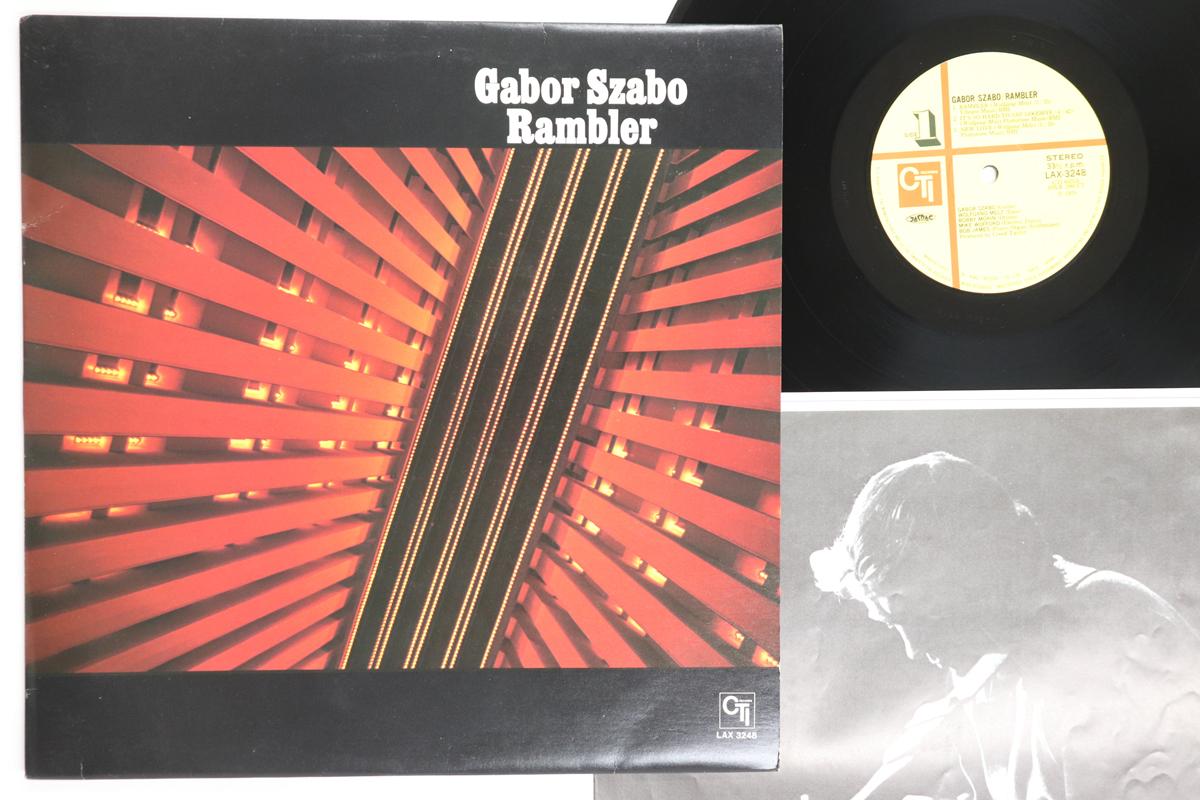 

LP Record GABOR SZABO Rambler LAX3248 CTI 1979 Japan Jazz Used