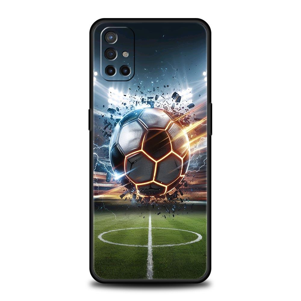 Football Phone Case For OnePlus 13 12 11 10 9 8 7T Pro 13R 12R 10R 9RT 8T Nord N200 N30 2T CE 2 3 5G Lite Soft Cover