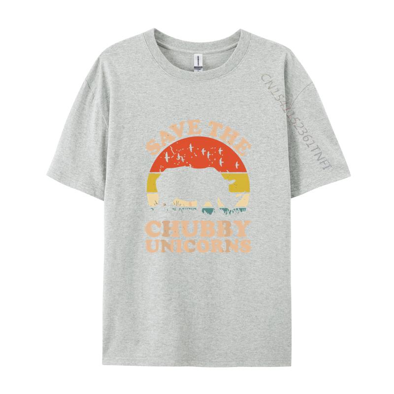 Uratuj Krągłe Jednorożce Nosorożec Śmieszna Koszulka Najnowsze Koszulki Młodzieżowe Bawełniane Topy Koszulka ze Zwierzętami Dzikimi Unikalne Koszulki