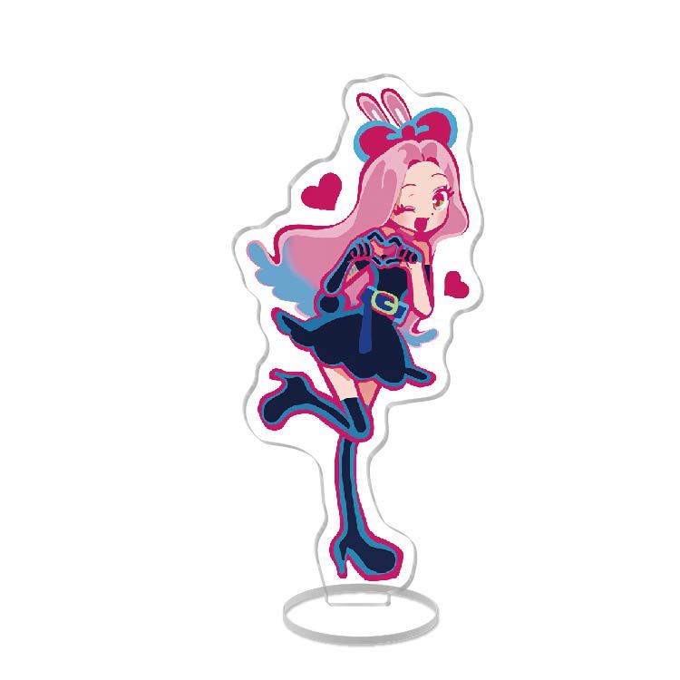 Alien Stage Anime Acryl-Ständer Modellplatte Dekoration Schreibtischfigur Display Geschenk für Freunde Spielbezogene Produkte Schmuck Souvenir