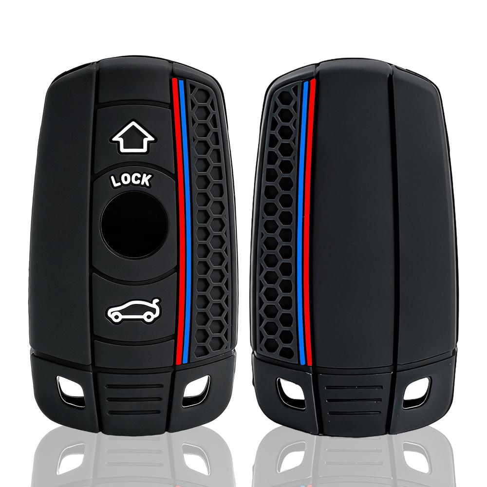 Silicone Car Key Case Cover Key Protector Shell Accessories For BMW E60 E61 E70 E81 E87 E90 E91 E92 X1 X5 X3 1 3 5 6 Series Z4