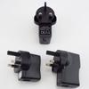 UK-Stecker 3-polig 100 V-240 V AC auf USB-Anschluss Gleichstromversorgung 5 V 1 A 2 A 3 A Adapter Ladegerät Lade