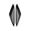 For BMW ix -2024 ABS Black Car Front Bumper Side Air Intake Protective Cover Air Vent Grille Decorative Frame Accessories