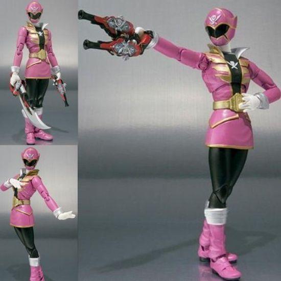 

BANDAI Kaizoku Sentai Gokaiger Gokai Pink Web SHFiguarts (Тамасии Эксклюзив)
