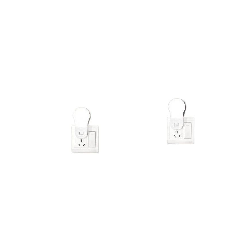 LED Night Light Plug-In with Switch for Hallways, Bedrooms, Dorms, and Toilets