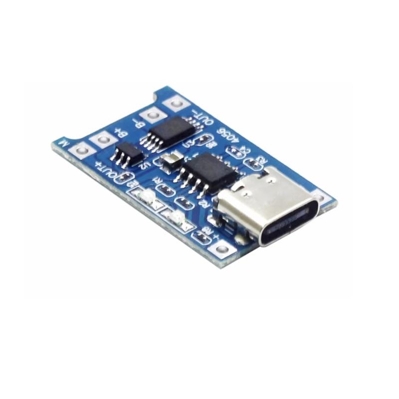 TC4056 Lithiums Battery Charger Module With Type C Input Overcharge Protections And LED Status Indicators For Liion Batteries