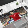 Iranian Football Player Large Mouse Pad Office Mouse Mats Study Desk Mat Non-Slip Rubber Base Computer Desk Office Decoration Accessory