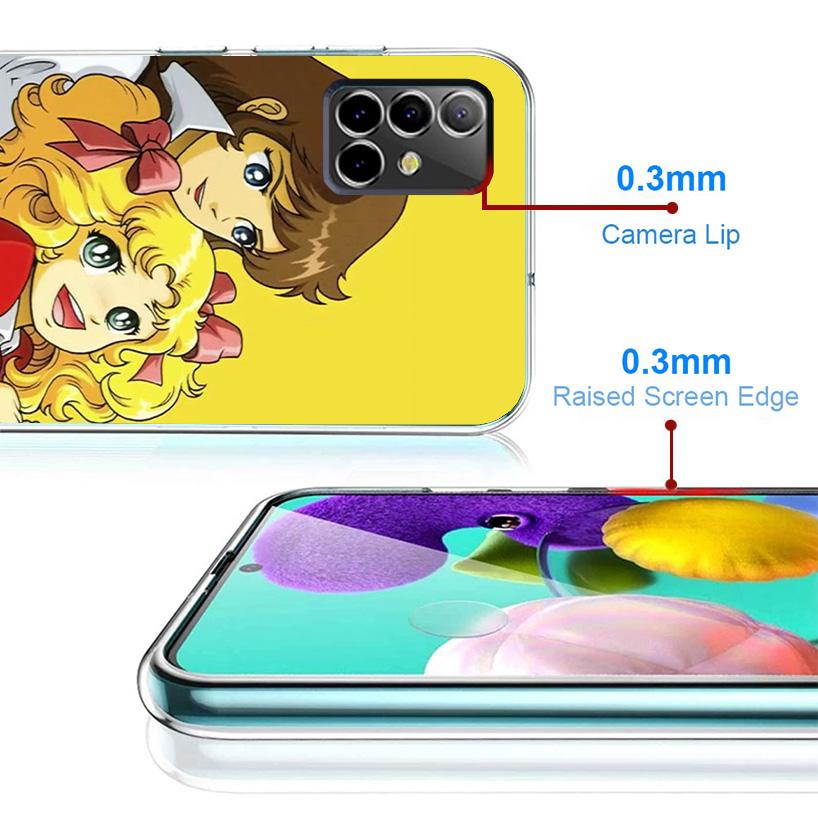 Anime Candy Phone Case For Samsung Galaxy A17 A16 A15 A14 A13 A57 A56 A55 A54 A53 A37 A36 A35 A34 A33 A26 A25 A24 A23 Galaxy A16