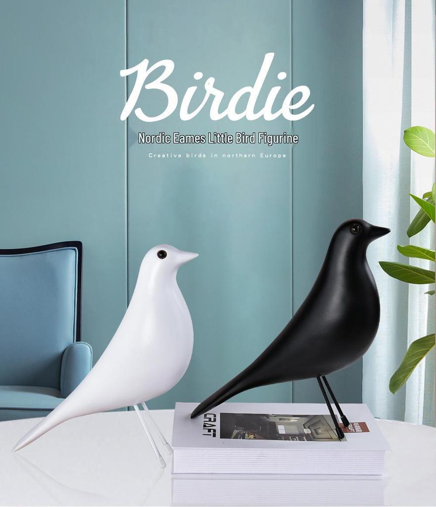 Creative Resin Dove Figurine: Bird Ornament Décor for Home & Entryway