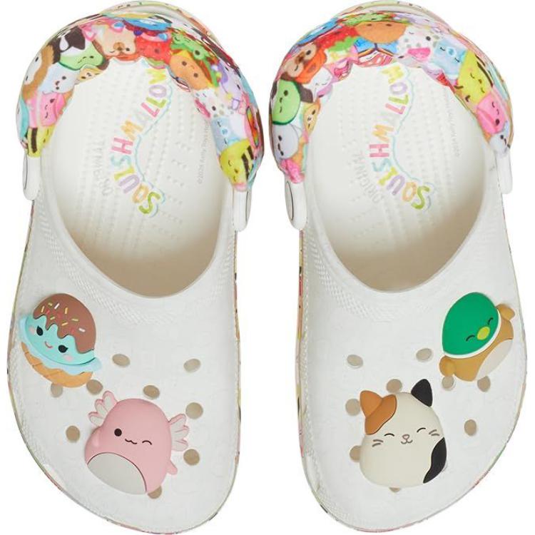 Squishmallows x Crocs Crocs Comfortable with Round Toe Low Top Sandal White Kids'