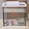 Magic Water Activated Glowing Swimming Fish Waterproof Interactive Robot Fish with Electric Movement Neon Deep-Sea Disco Bath Toy