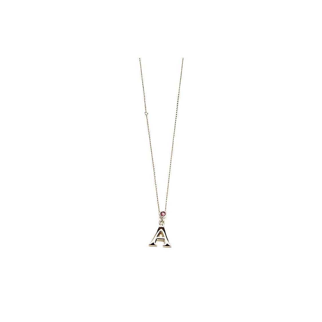 

Chloe A-Shape Pendant Necklace Women necklace Gold CHC23SFO5ATE19DA Gold,F