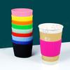 Silicone World Universal Tapered Thread Silicone Cup Sleeve Anti Scalding Thermal Insulation and Anti Slip Mug Coffee Cup Cover