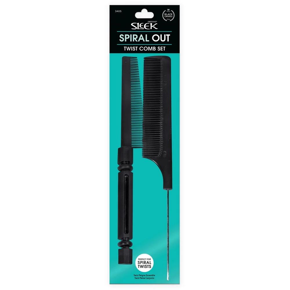 (3 pack  Twist Comb/Rat Tail Comb Set