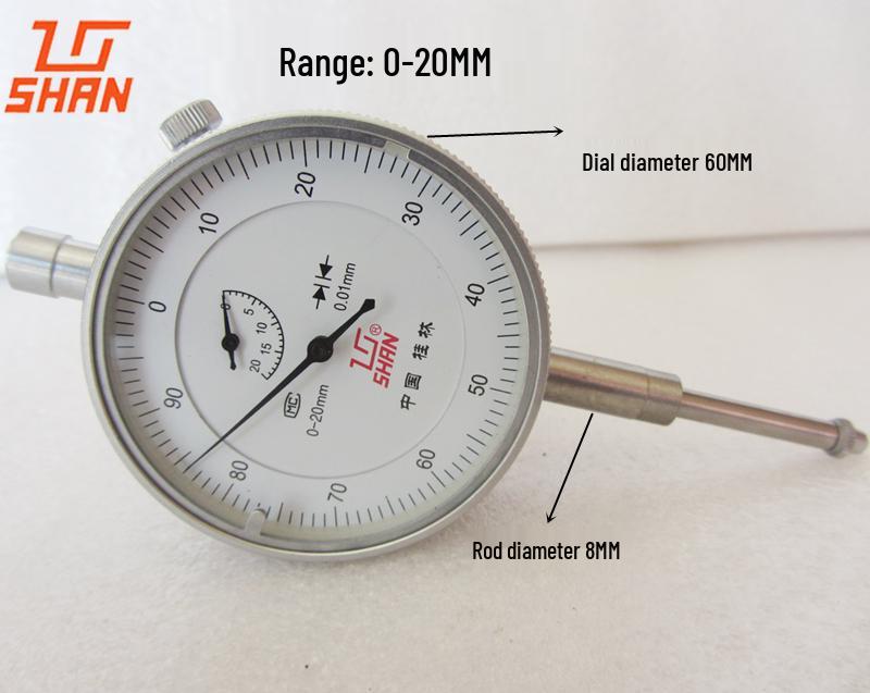 Shanghai Gongzi Dial Indicator Inner Diameter Measuring Gauge with Calibration Needle