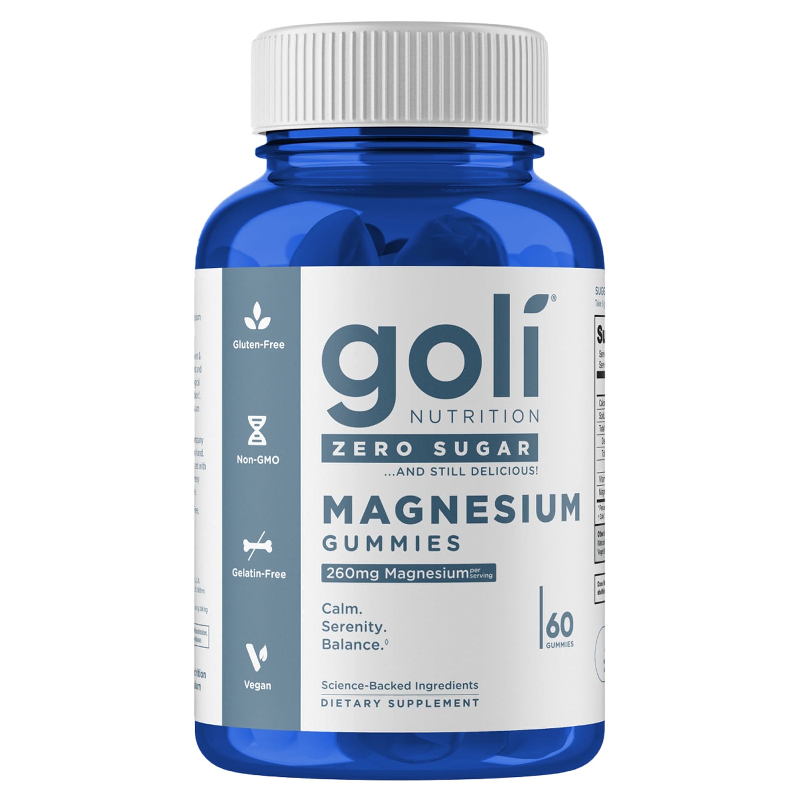 

Goli Nutrition, Magnesium Gummies, 60 Gummies