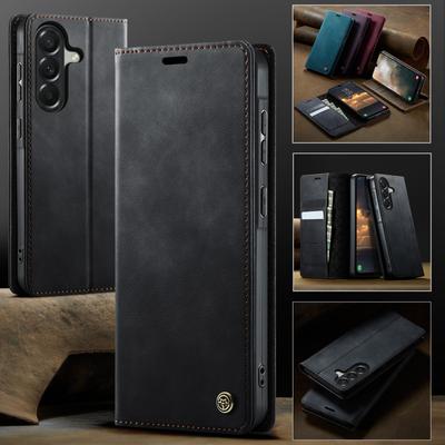 Flip Leather Phone Case For Samsung Galaxy S26 Ultra S25 Edge S24 Plus S23 FE S22 + S21 S20 Wallet Etui