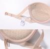 Korean Style Strapless Bra: Invisible, Non-Slip, Sexy Gathering Solid Color for Women