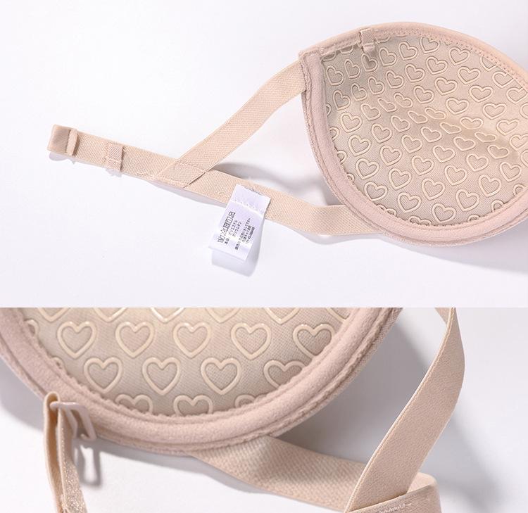 Korean Style Strapless Bra: Invisible, Non-Slip, Sexy Gathering Solid Color for Women