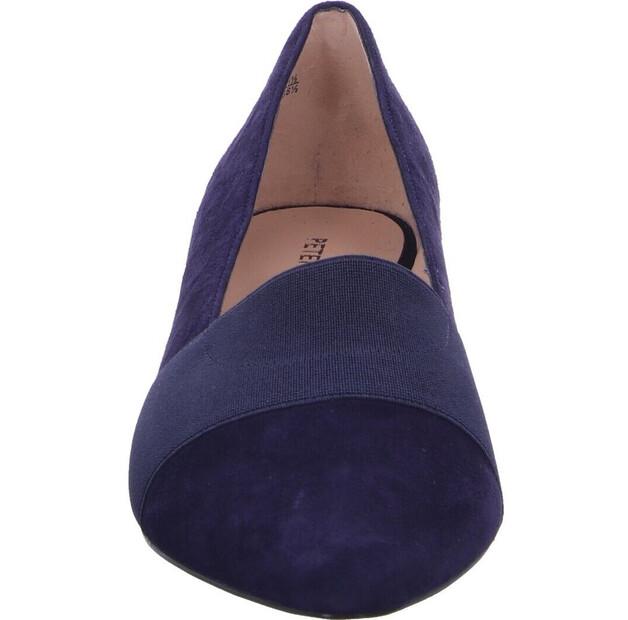 Women's Slip-ons Peter Kaiser Mokassin 74242 Suede Blue Black