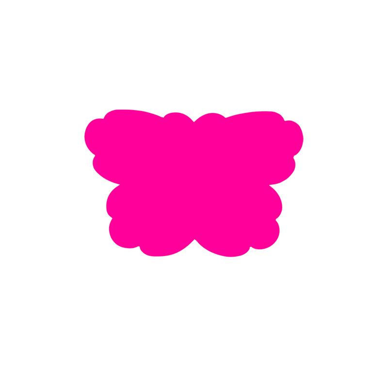 Fluorescent Flower Price Tag Display Stand - POP Advertising Handwritten Label