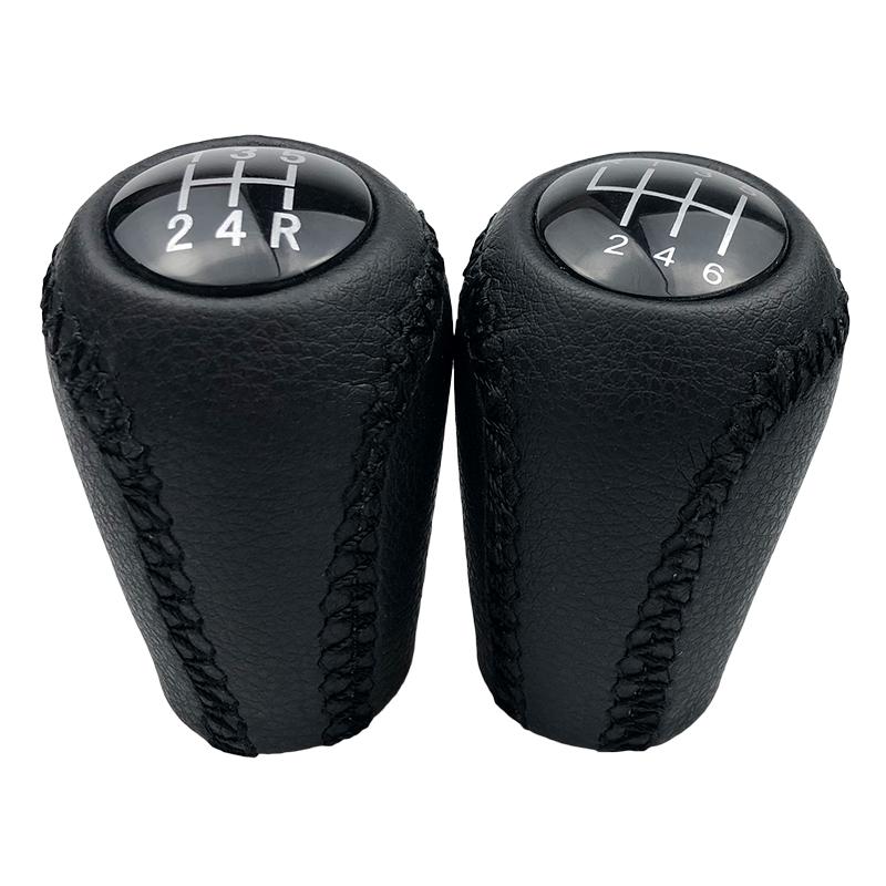 5/6 Speed Leather Gear Shift Knob Lever For Mazda 3 BK BL 5 CR CW 6 II GH CX-7 ER MX-5 NC III 2005 2006 2007 2008 2009 2010 2011