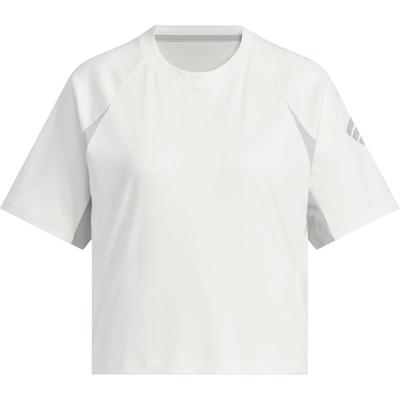 Future Style Short Sleeve Sports Casual Round Neck T-Shirt Women Tops Bright-White JN3505