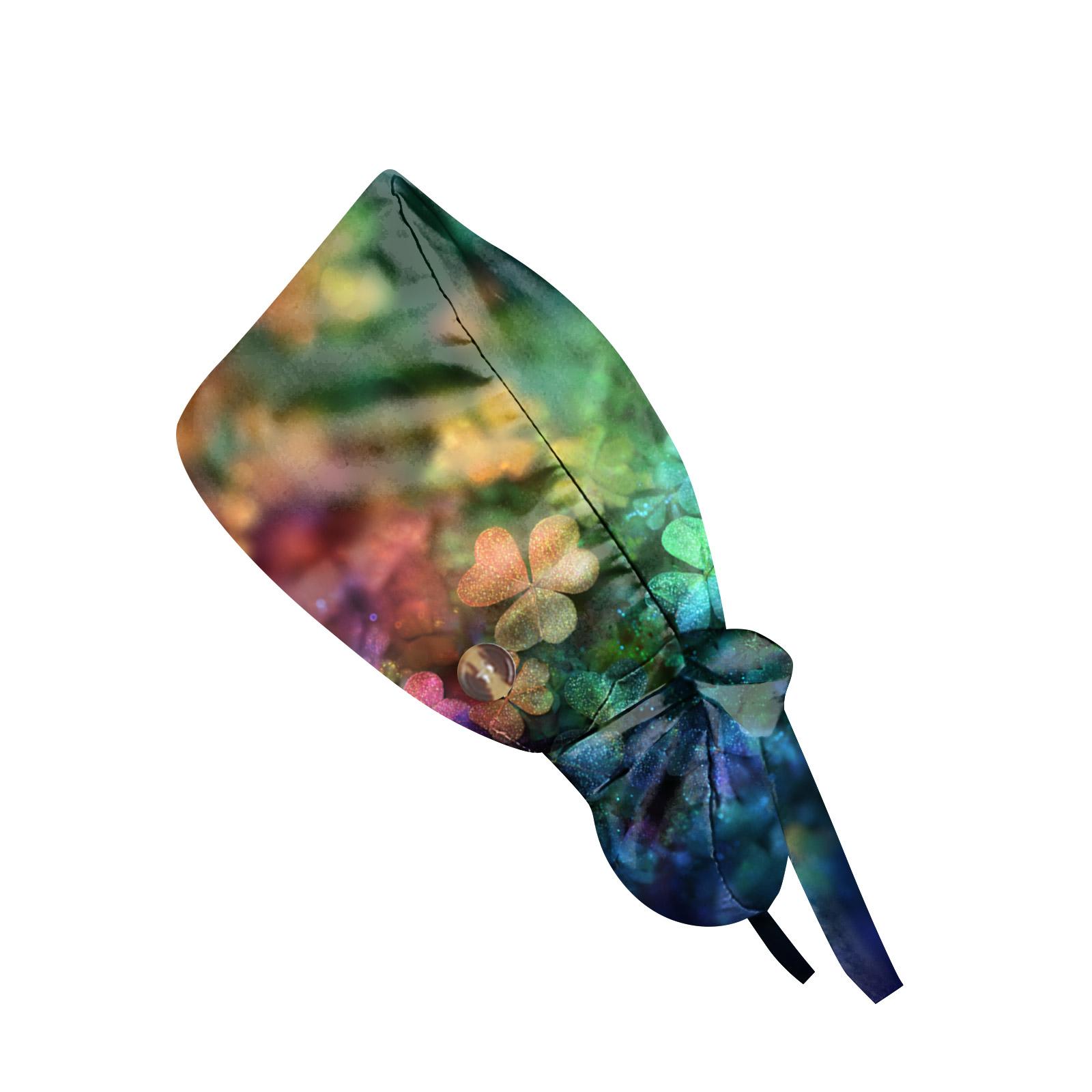 

Модна робоча кепка з принтом, повсякденна жіноча кепка з хвостиком, кепка для прання, кепка Baotou one size ціан