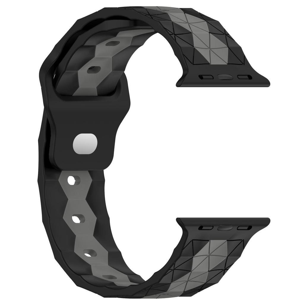 KALEBOL Football Pattern Silicone Strap for Apple Watch Series 10 Ultra 9 8 7 SE 6 5 4 3 2 1 46mm 49mm 45mm 44mm 42mm Watch Band