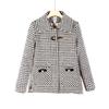 2025 Fashionable Plaid Woolen Jacket for Women, Perfect for Middle-Aged Moms and Seniors