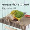 Parrot Chewing & Grinding Stand: Boredom Relief Platform for Cage Accessories