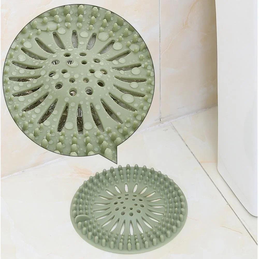 Sink Sewer Filter Floor Drain Strainer Water Hair Stopper Bath Catcher Shower Cover Kitchen Bathroom Anti Clogging