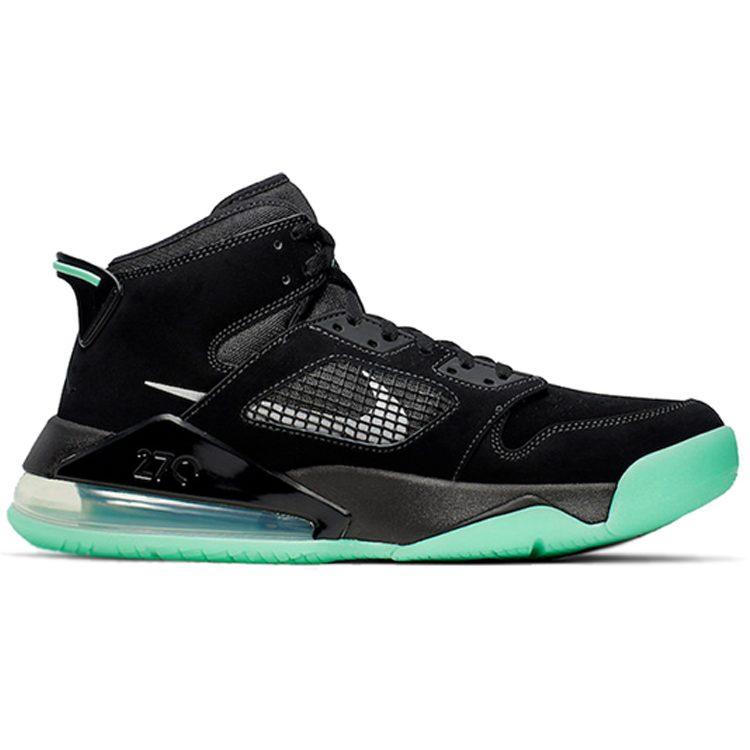 Jordan Mars 270 Black Green Glow CD7070-003