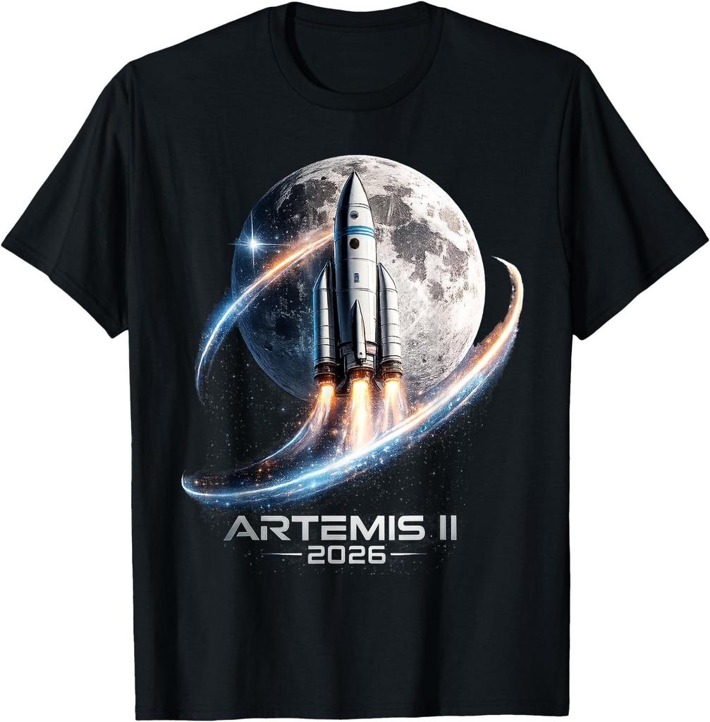 Maglietta Lancio Artemis II sulla Luna 2026