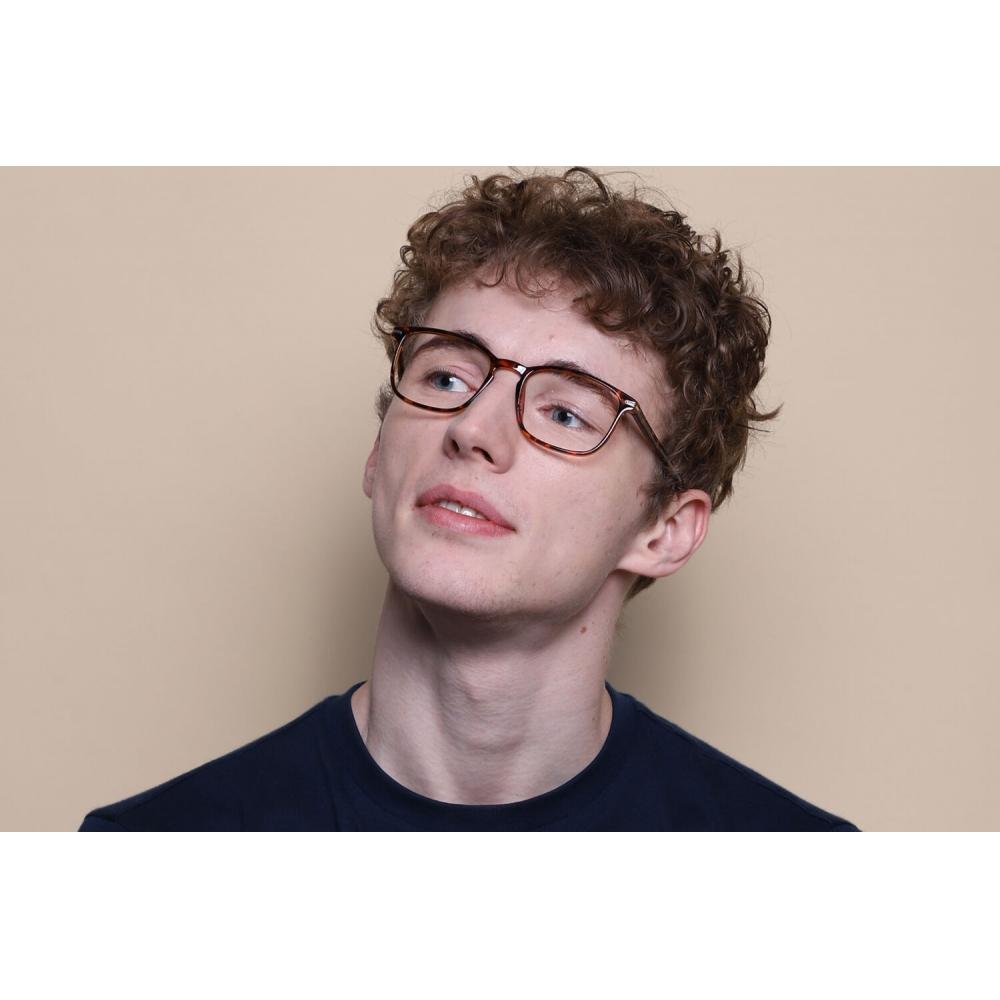 Full Rim Square Tortoise Smartbuy Collection Fundy Cp120c Fashion Unisex Eyeglasses