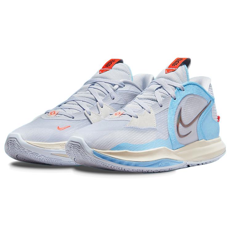 New Nike Kyrie Low 5 'Light Blue Grey' DJ6012-003