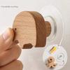 Wooden Drawer Hooks Room Decor Animal Hook Wall Keychain Coat Hook Home Wardrobe Cute Wood Hook Hanger Kitchen Accessories AVE