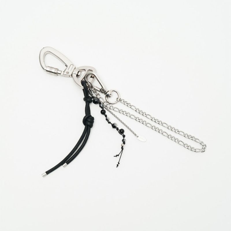 

SPERONE [Real Leather] Bead Chain Multi Keyring FREE