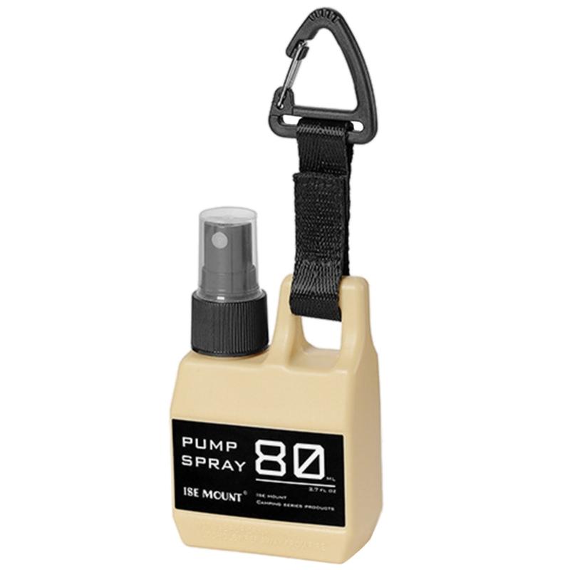 80ml Camping Portable Pump Perfumes Refillable Spray Bottle Empty Cosmetic Containers Atomizer Bottle for Outdoor Travel