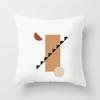 Nordic Simple Abstract Line Drawing Polyester Cushion Cover Decorative Pillowcase Modern Living Room Sofa Pillow