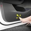 Carbon Fiber Car Door Anti Kick Film Glove Box Side Edge Protective Pad Car Stickers Cover For Tesla Model 3 Model